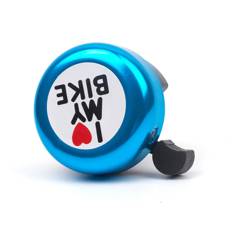 PROMEND милые Безопасность велосипедный Звонок с надписью &quotЯ люблю мою велосипед