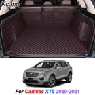 Кожаный коврик для багажника автомобиля Cadillac XT5 2020 2021, подкладка для груза, напольный коврик для багажника, ковер, автомобильные аксессуары