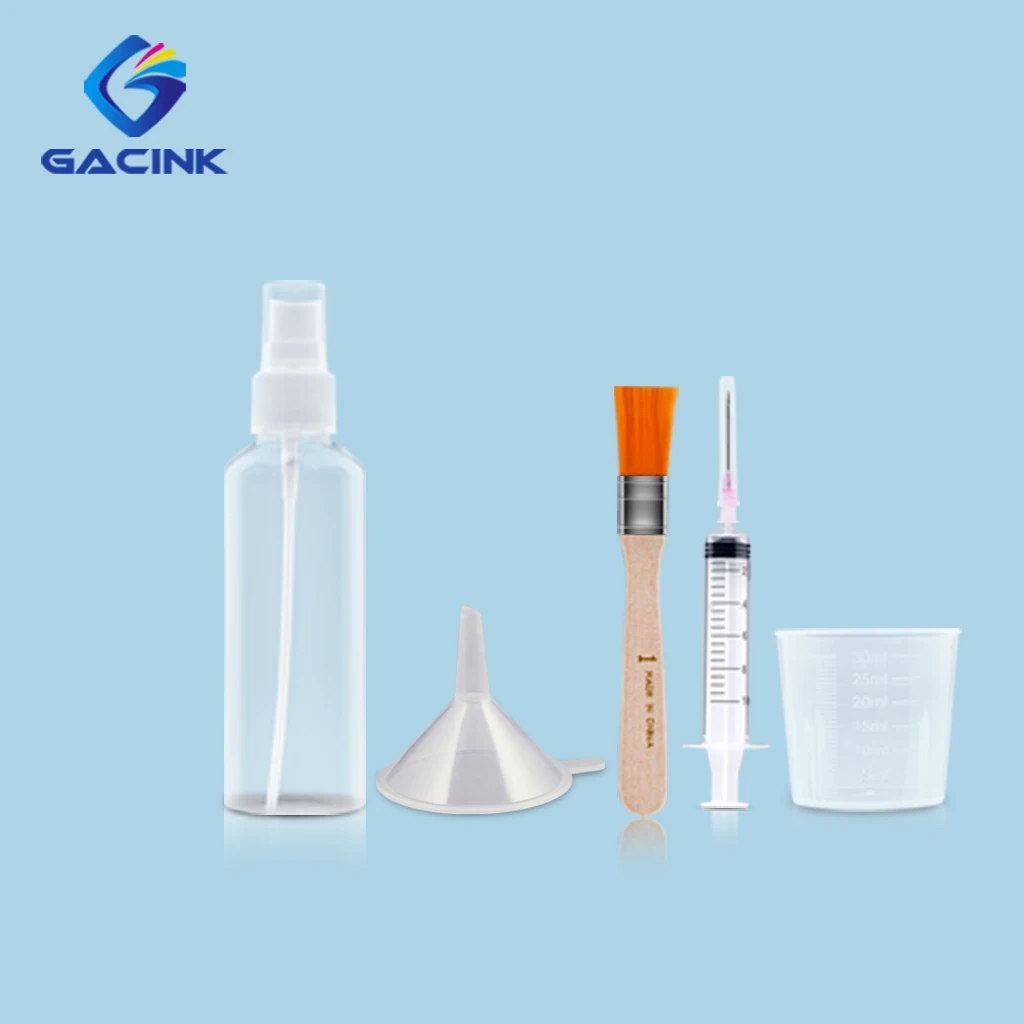 

Sublimation Coating Tool Measuring Cup Syringe Brush Spray Bottle For DIY T-shirt Cotton Clothe Glass Cup Mug Sublimate Printing