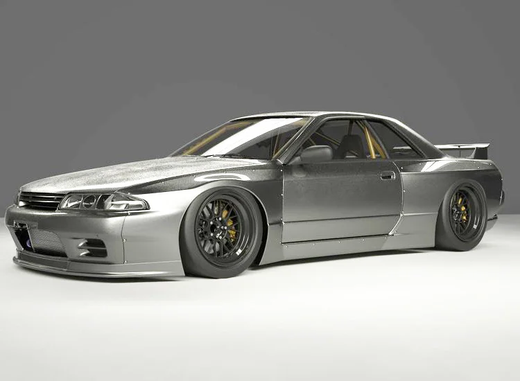 2022 костюм для R32 Skyline Gtr сменный комплект с кроличьим широким корпусом передняя