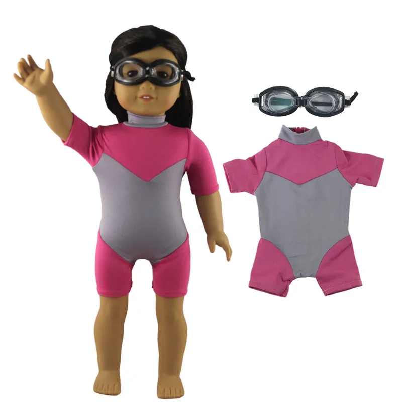 1 комплект одежды для кукол + пара солнцезащитных очков 18 дюймовых американских