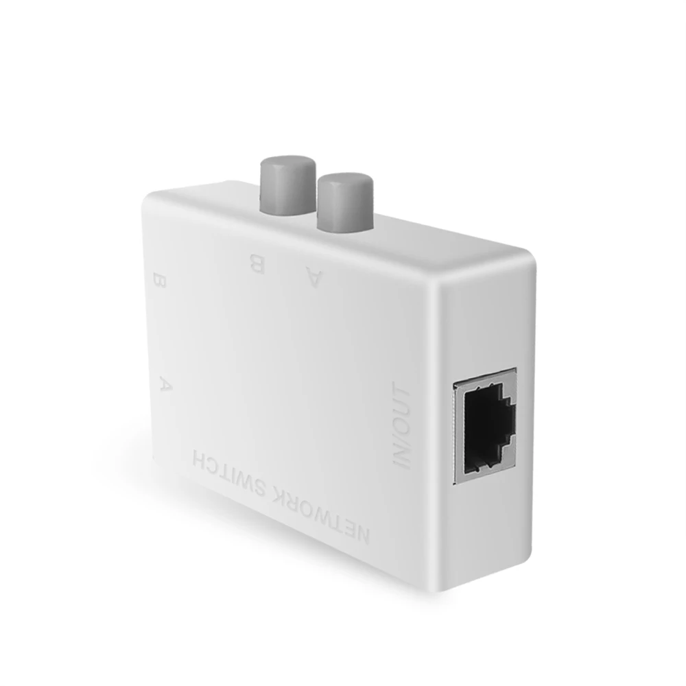JTKE Mini 2 Порты и разъёмы RJ45 RJ-45 сетевой коммутатор gigabit Ethernet коробка Коммутатор на