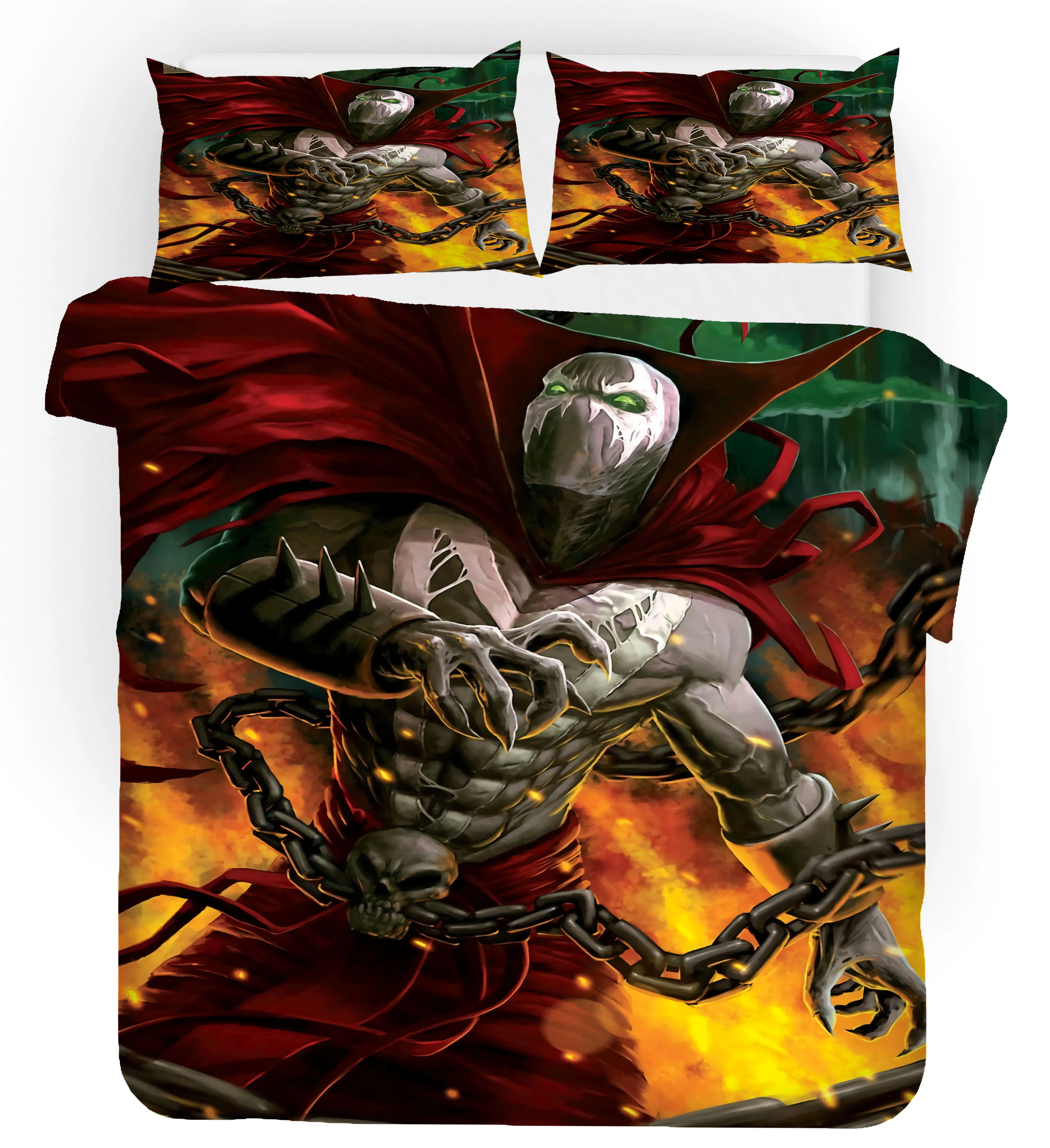 Комплект постельного белья с 3d принтом пододеяльник набор домашнего текстиля