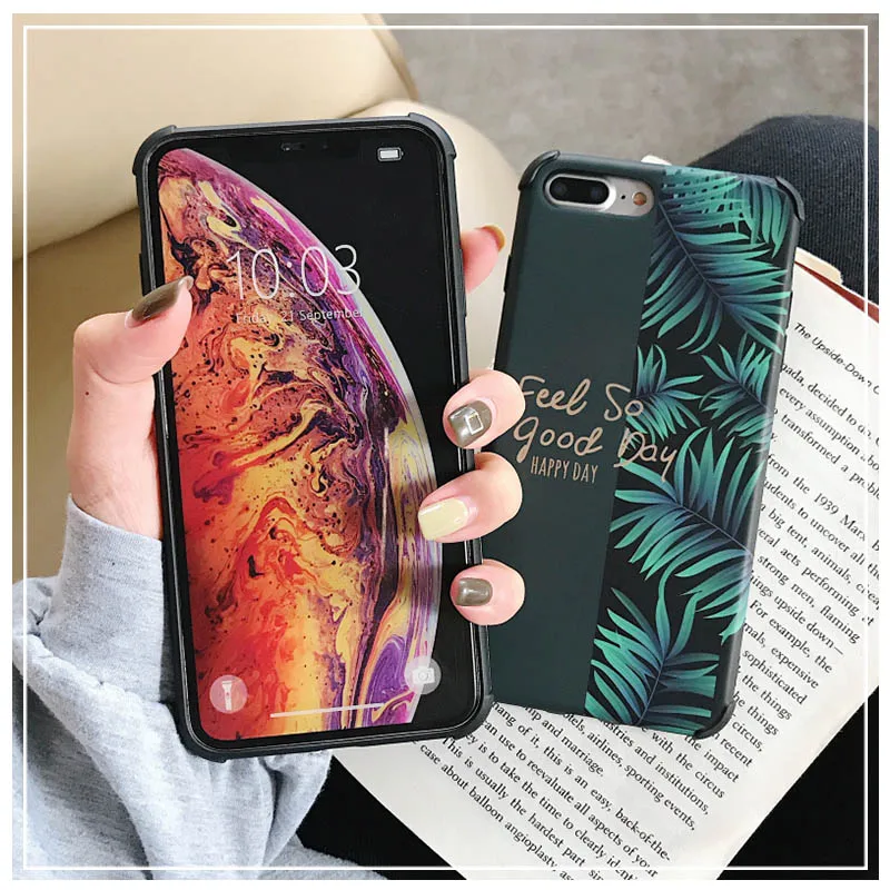 Противоударный силиконовый чехол для iPhone XS Max XR 6 6S 7 8 Plus X | Мобильные телефоны и