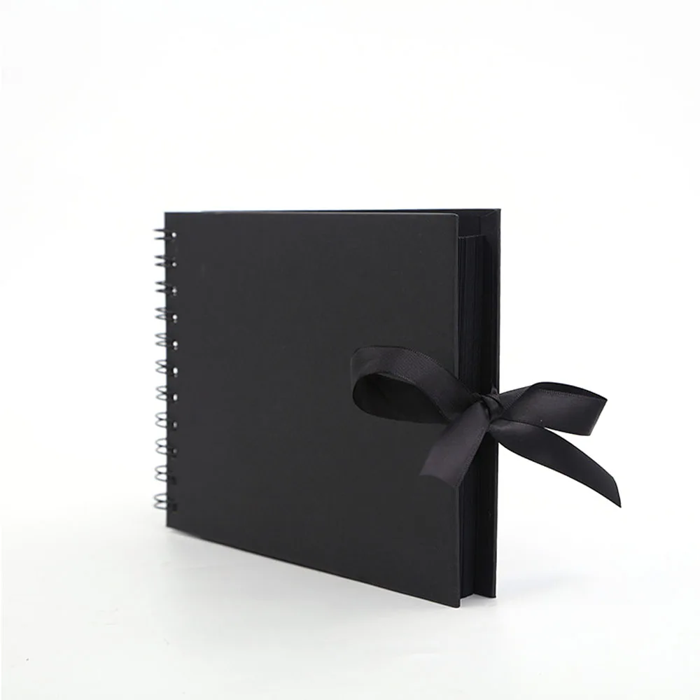 

Mini Photo Albums 30 sheetsBlack Pages Memory Books A5 Craft Paper DIY Scrapbooking Picture Wedding Birthday Childrens Gift