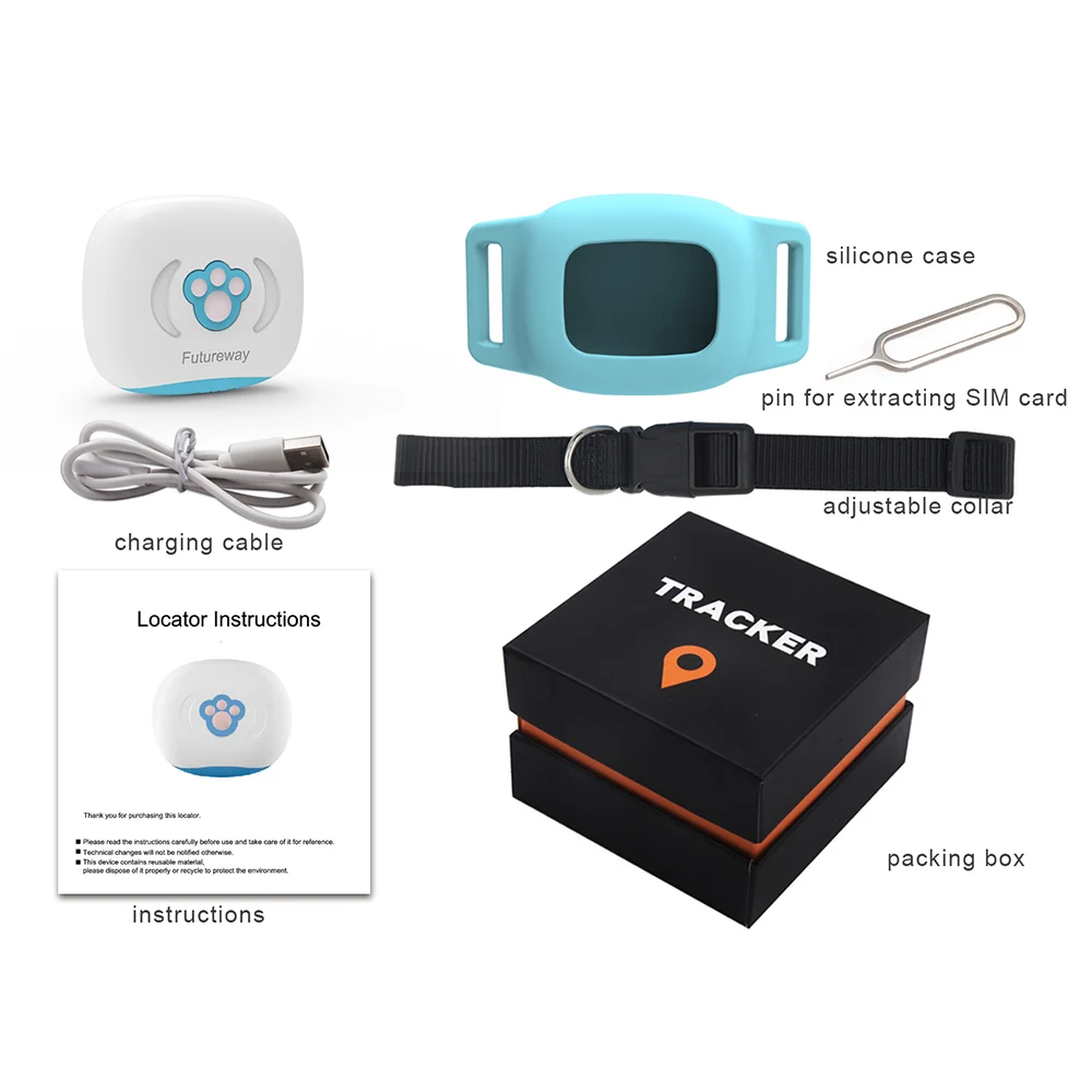 Водонепроницаемый gps трекер аксессуары для собак 5 цветов Bluetooth 4 0 эффективный