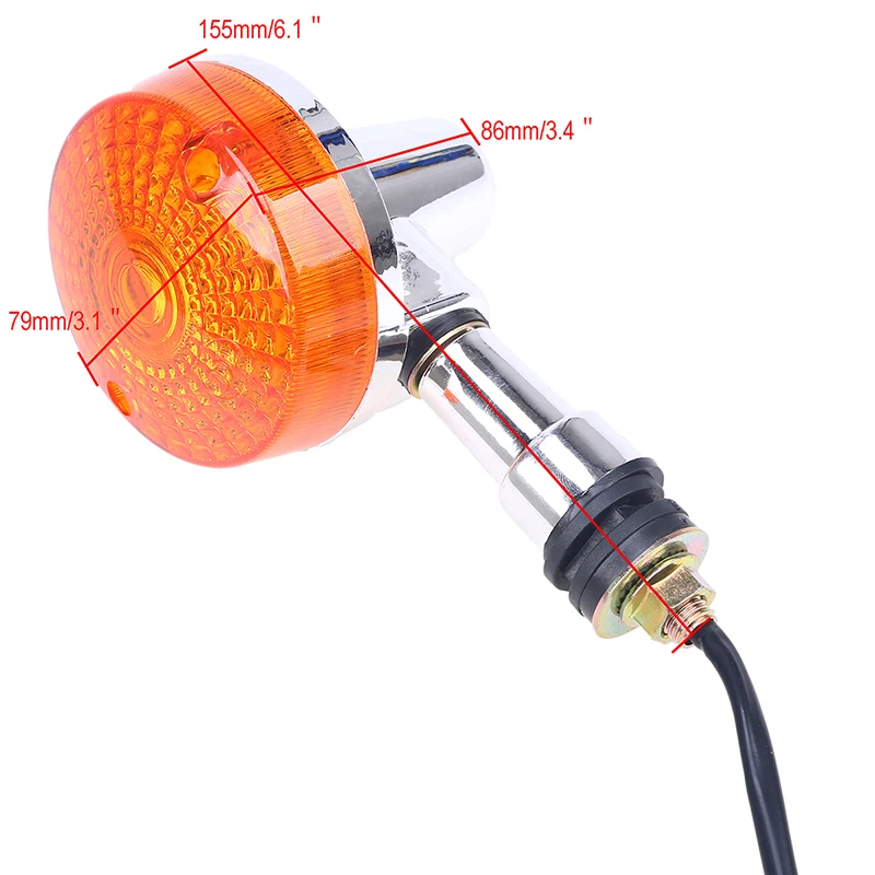 Универсальный указатель поворота POSSBAY для мотоцикла 8 мм болт задний свет Honda см 125