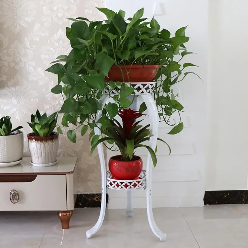 

Decor Support Pour Plante Decoration Terrasse Planten Rek Shelves Mensole Per Fiori Balcony Balcon Balkon Shelf Flower Iron Rack