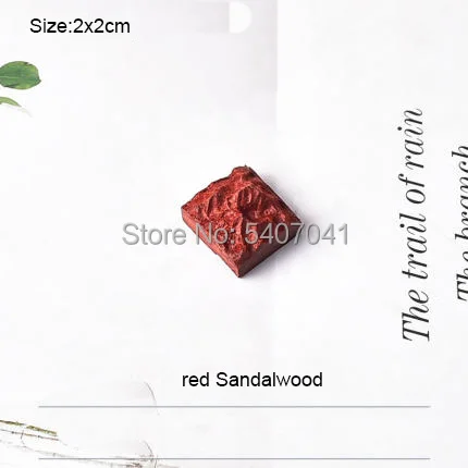 2/3.5/5cm Mountain Shaped Dried Flower Resin Craft Blood Sandalwood Ebony Broken Seal Micro Landscape for Jewelry Decoration | Украшения и