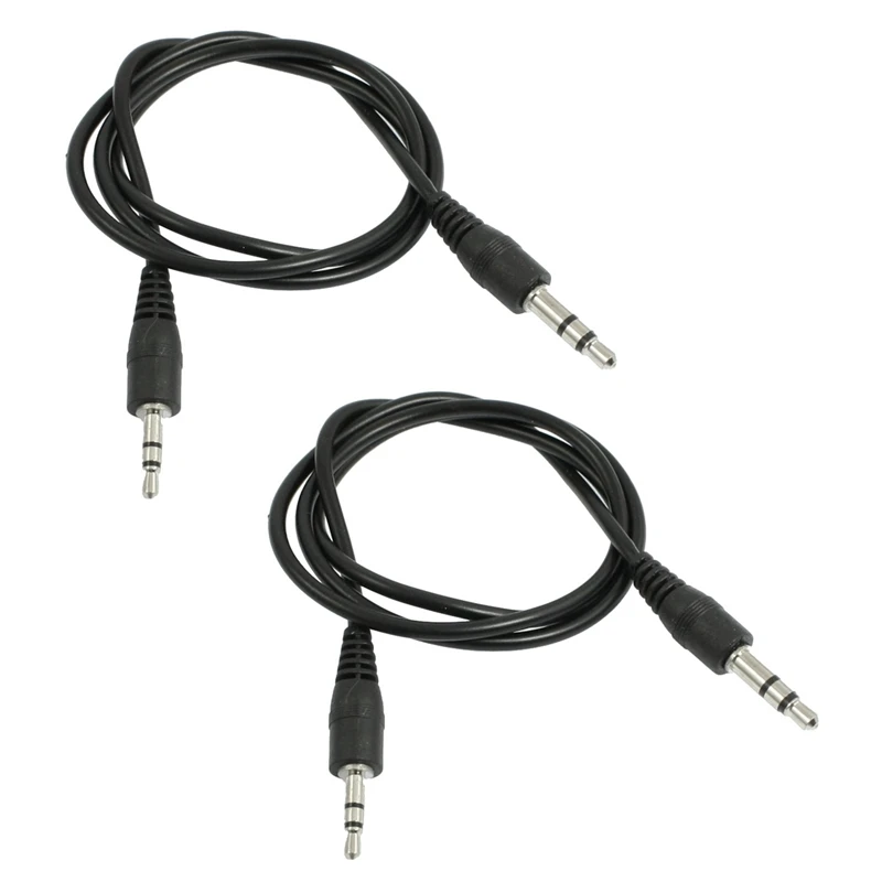 2X 23 inch Long 2.5mm Male to 3.5mm Audio Adapter Cable | Электроника