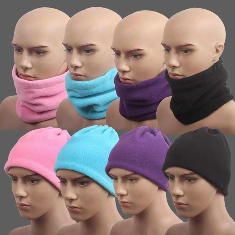 1 шт. 3 в шапки-бини унисекс лыжный шарф-снуд для женщин и мужчин теплый Флисовый