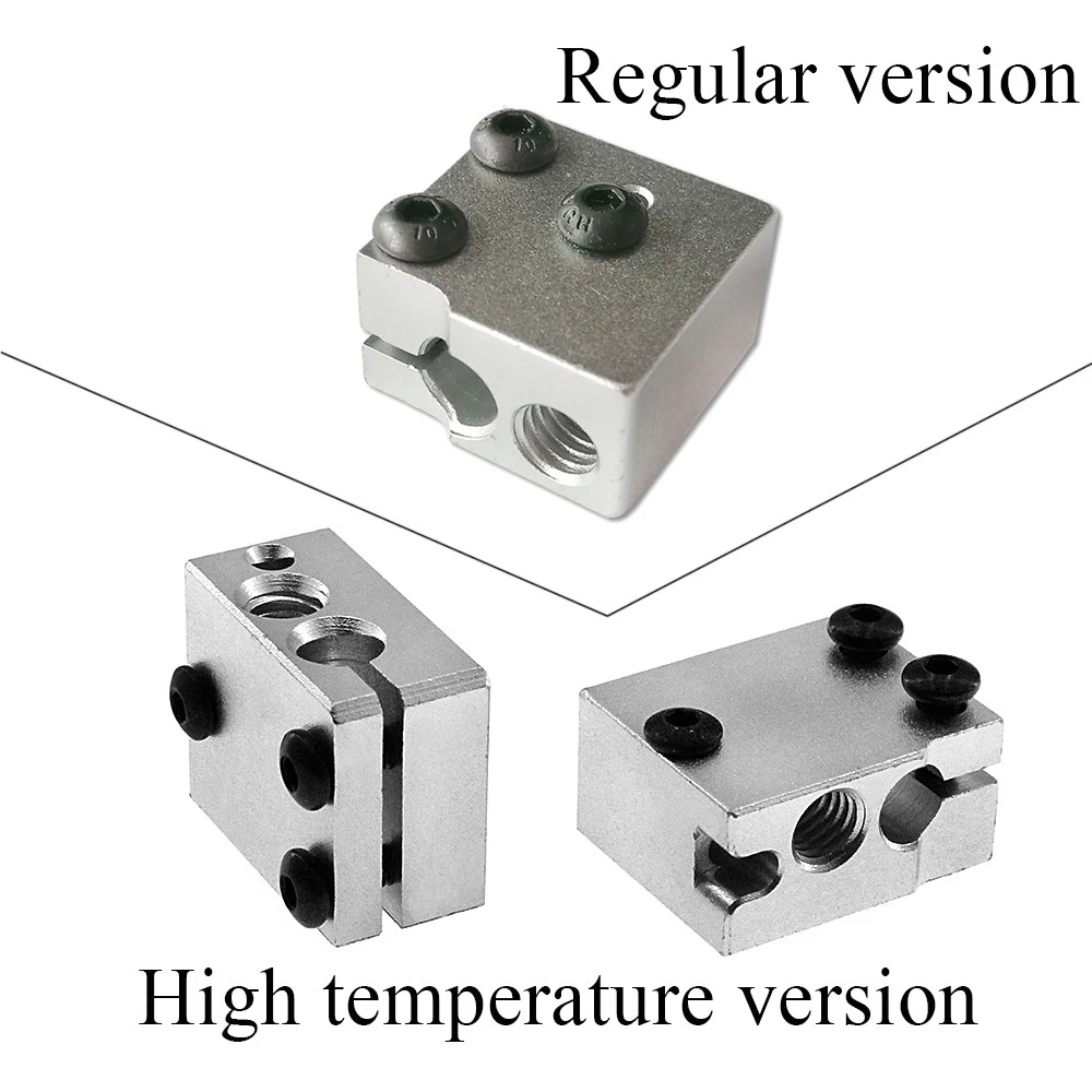 Volcano hot end eruption heater block 1.75 3mm Filament V5 V6 Extruder J-head Aluminium Heater for Sidewinder X1 | Компьютеры и офис