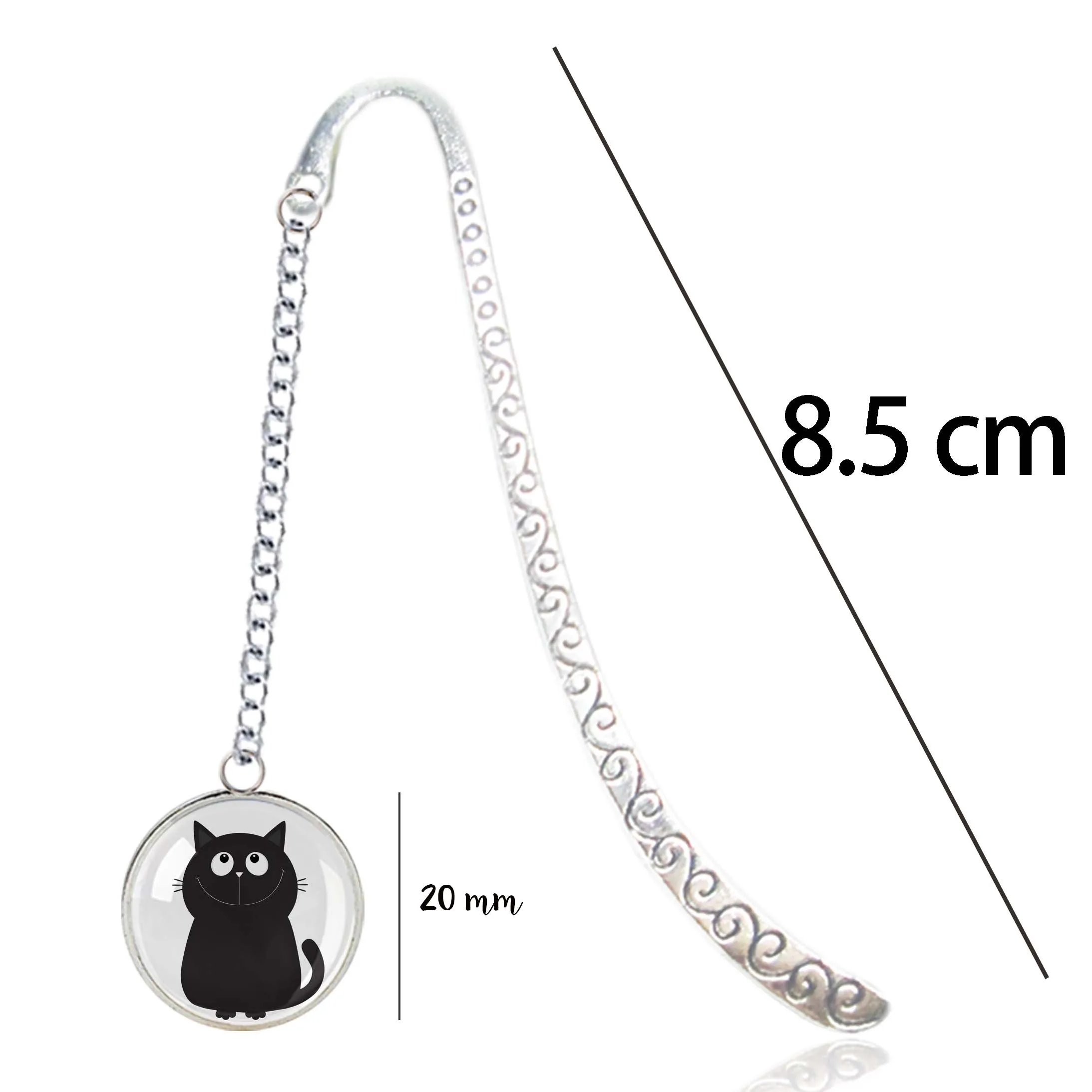 Металлическая Закладка значок Мяу в виде кошки для детского сада булавка Kawai