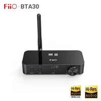 fiio bta30 hifi audio usb dac ak4490 headphone amp dsp wireless bluetooth 5 0 pc tv transmitter receiver aptx hdldacdsd64