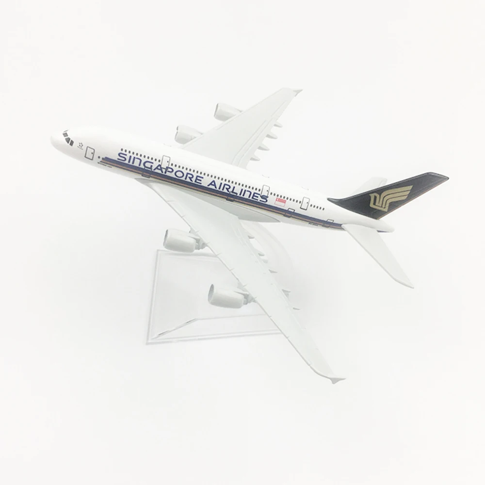 Летательный аппарат из сплава в масштабе 1/400 самолеты Аэробус A380 авиакомпании