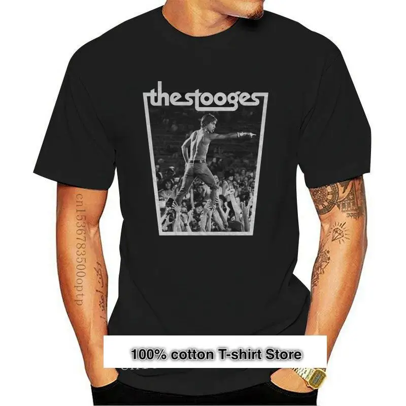 

Camiseta de Iggy Pop y The Stooges para hombre, camisa de высокое качество, Punk, Gig