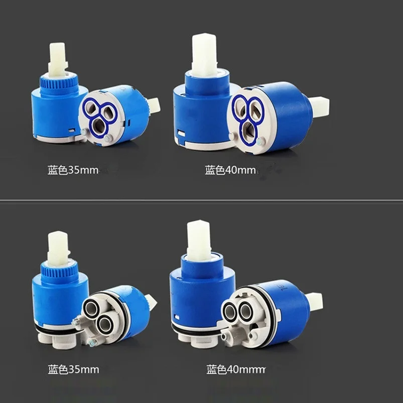 

1PC 35mm/40mm Watersaving Replacement Ceramic Spool Sedal Water Mixer Tap Faucet Cartridge Kitchen Bathroom Faucet Replace Part