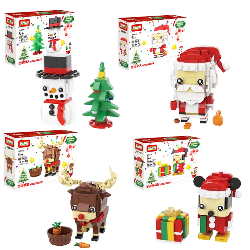 4 шт./компл. девочка друзья принцесса колокол создатель зимняя Рождественская