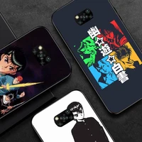 yuyu hakusho manga anime cartoon phone case black color for xiaomi 11 10 lite 10t pro redmi note 7 8 9 10 9t 9a cover coque