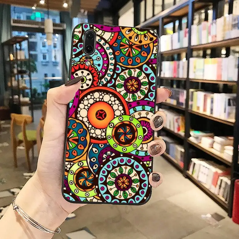 

MANDALA pattern aesthetics Phone Case For Huawei honor Mate P 10 20 30 40 Pro 10i 9 10 20 8 x Lite