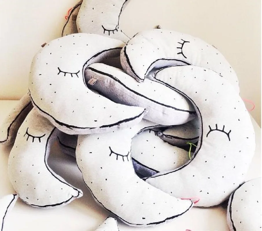 Новая Луна светящаяся подушка для удержания ребенка комфортная Подушка