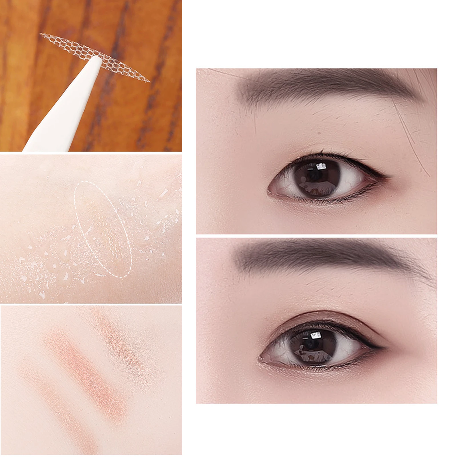 360 шт. невидимые наклейки для век волшебные полоски глаз катушка в форме цветка