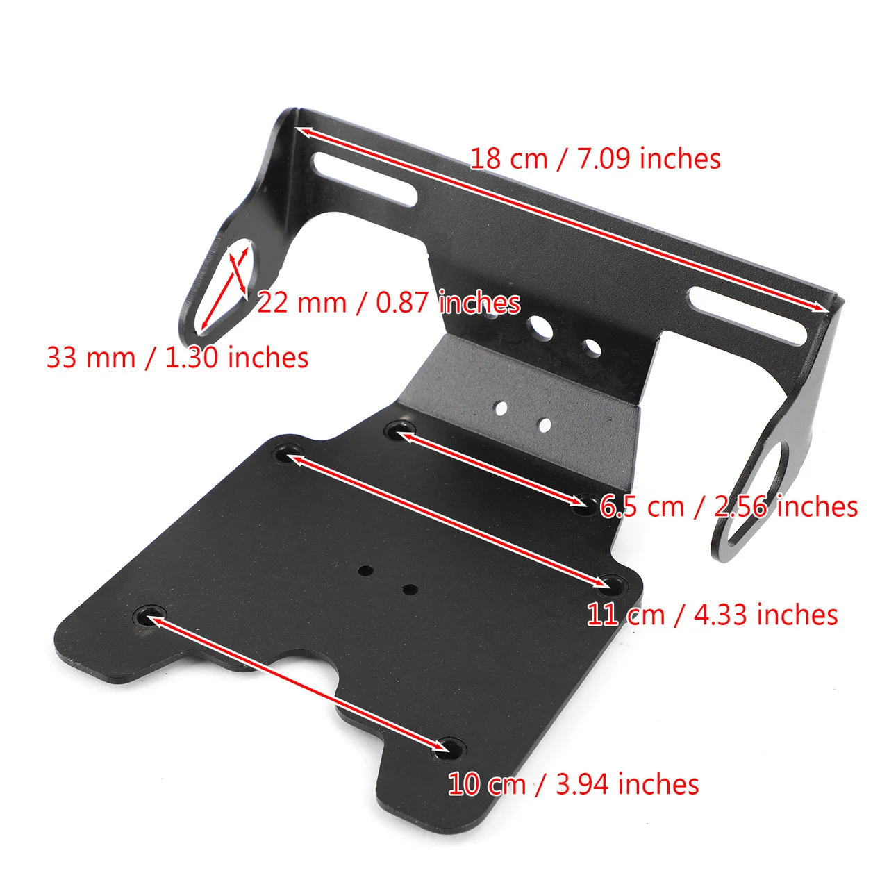 Кронштейн для держателя номерного знака Yamaha Tenere 700 Rally 2019 2020 2021|Номерной знак| |