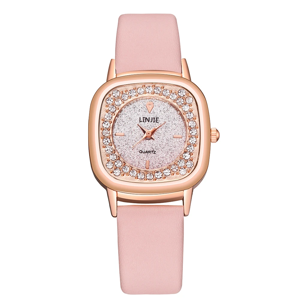 Женские кварцевые часы с градиентом и звездным небом роскошный Дамский