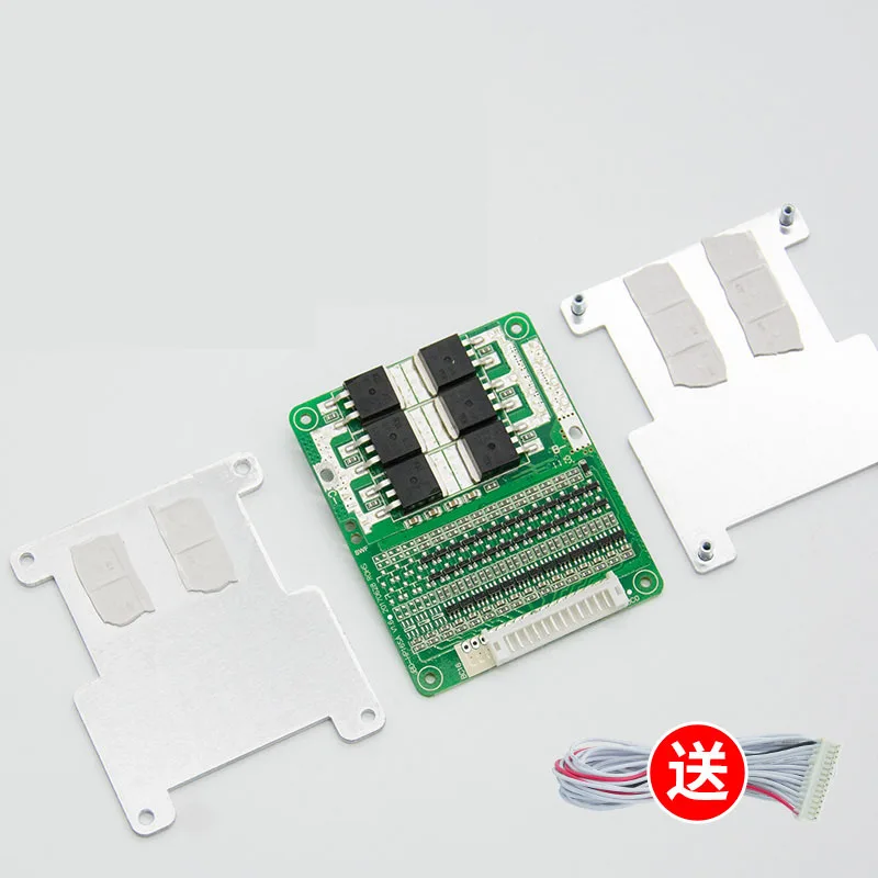 BMS 16S li ion/Lifepo4 60V/48V литиевая батарея Защитная плата балансировщик PCB 15A 20A 25A 30A