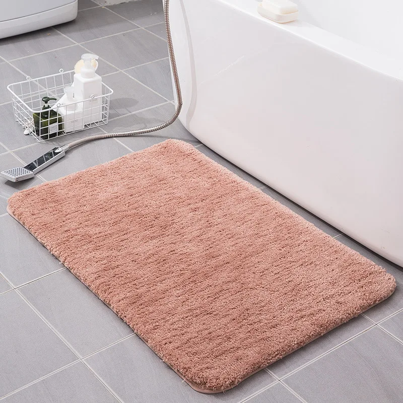 

Floor Mats Bathroom Mats Absorbent Non-slip Bedroom Bedside Bay Window Blankets Household Products Carpet Bath Rugs
