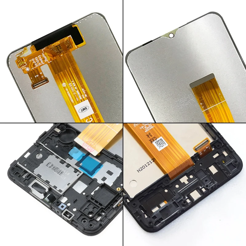 Pantalla t&aacute;ctil Original para Samsung Galaxy A12, piezas de repuesto de digitalizador LCD, 125F, A125M-4