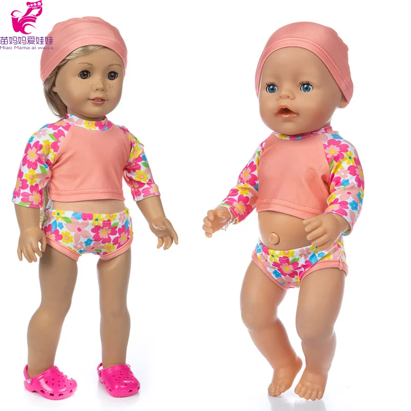 17" 43cm baby doll clothes swimming pants 18 inch american og girl bikini wears | Игрушки и хобби