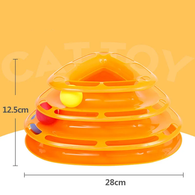 Pet Cat Toy Play Disc Training Tower Track Intelligence Interactive Supplies Dog Tunnel Accesorios Laser Pointer | Дом и сад