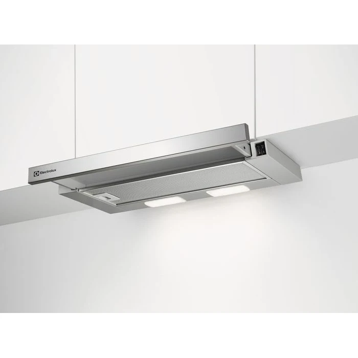 Вытяжка встраиваемая Electrolux LFP216S серебристый управление: кулисные переключатели
