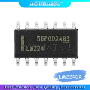 1pcs LM224 LM224DR LM224DT SOP-14 Operational Amplifiers - Op Amps 3-32V Quad Channel Lo PWR -25 to 85deg