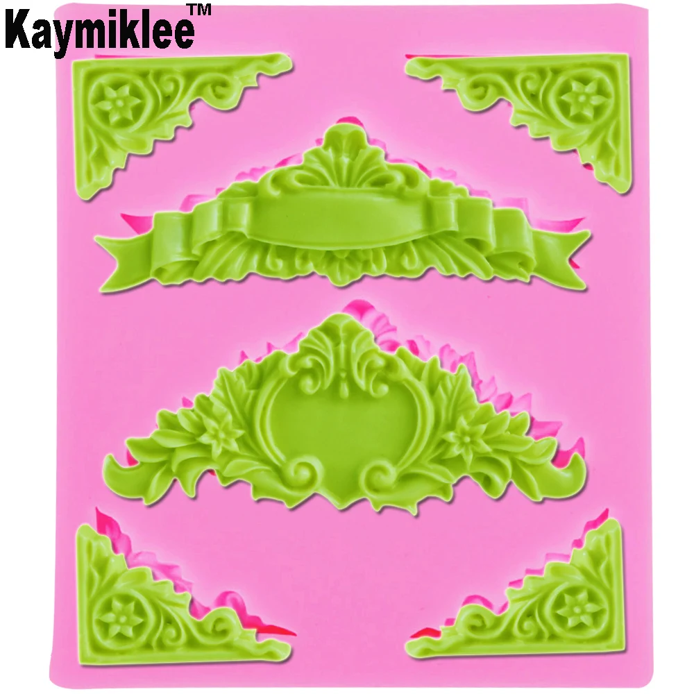 

M703 1PCS Retro European Relief Silicone Mold Fondant Mould Cake Decorating Tools Chocolate Gumpaste Mold, Sugarcraft, Chocolate