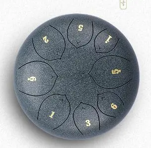 Барабан для языка 8 дюймовый стальной барабан tune Hand Pan с барабанами сумка