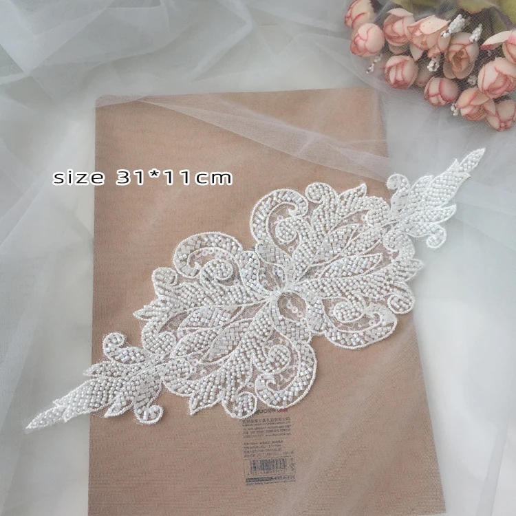 Оптовая цена 1 шт./лот Свадебная черно-белая Горячая роскошная кружевная