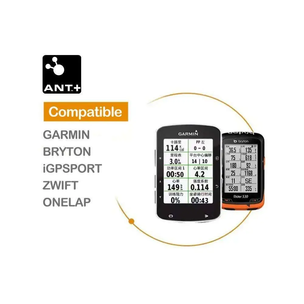 Нагрудный ремень Magene MHR10 Mover x 2 ANT + Bluetooth 4 0 с датчиком пульса|Велокомпьютеры| |