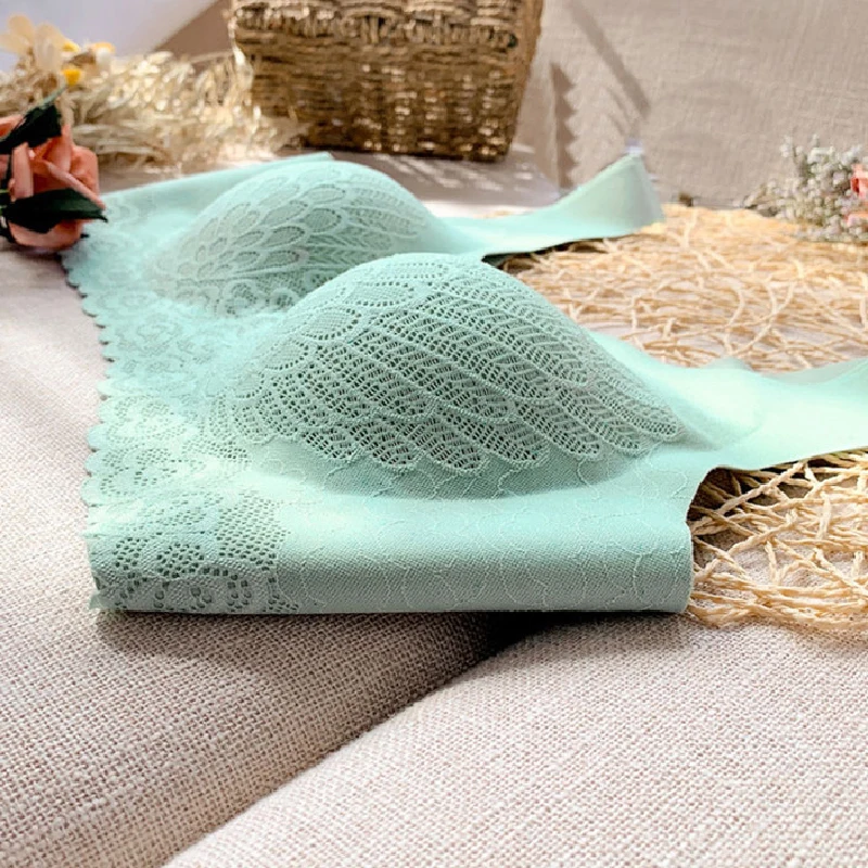 

Sexy Padded Bralette Comfort Non-slip Intimates Underwear Women Seamless Bra Fashionable Ladies Corset Breathable Lingerie