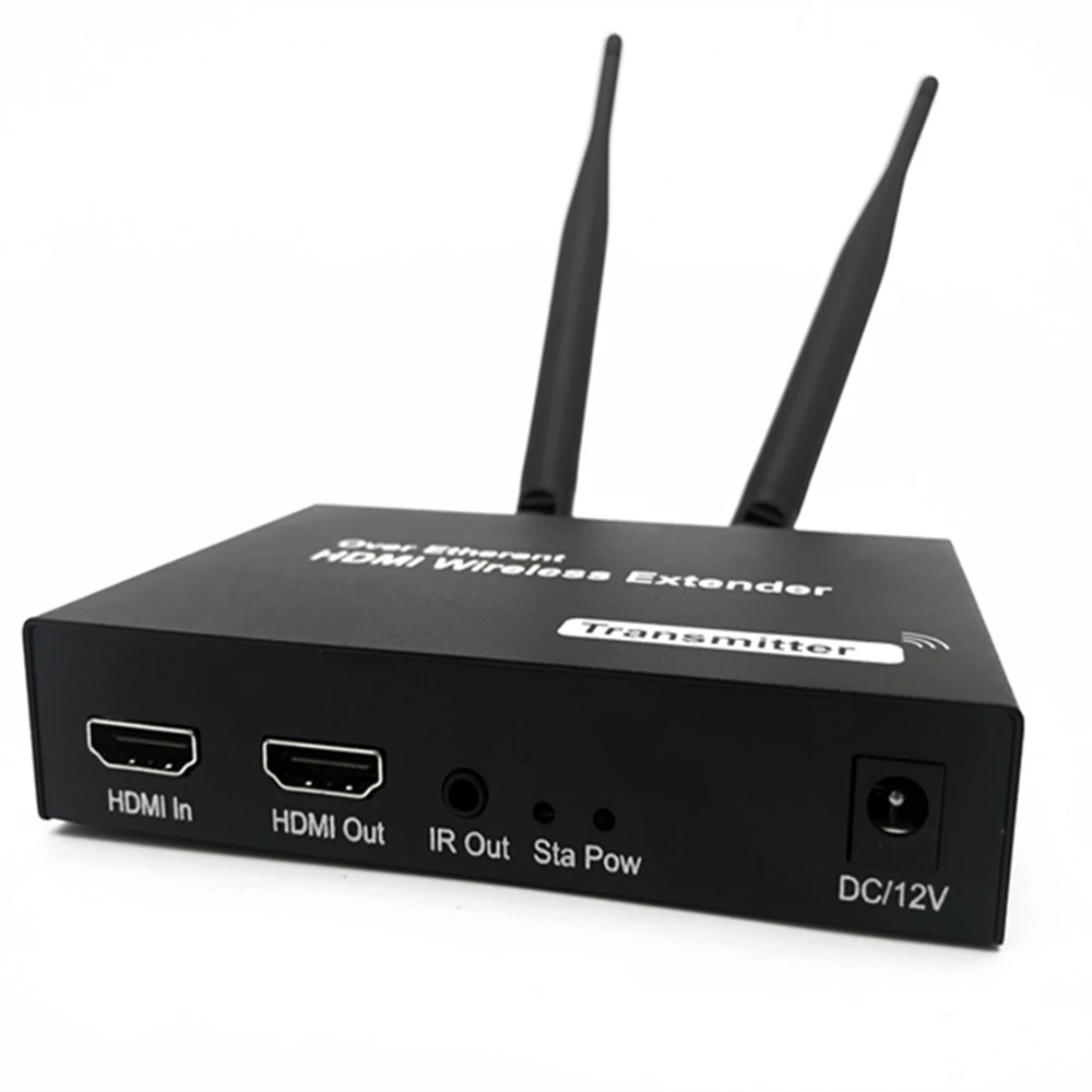 Full HD 1080P 200 м 656ft 5 ГГц H.264 HDMI удлинитель беспроводной передатчик и приемник с ИК |