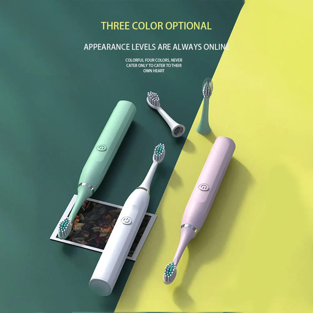 

Electric Toothbrushes for Adults Kid Smart Timer Whitening Toothbrush Sonic Electric Toothbrush Dental Cleaning Oral Care