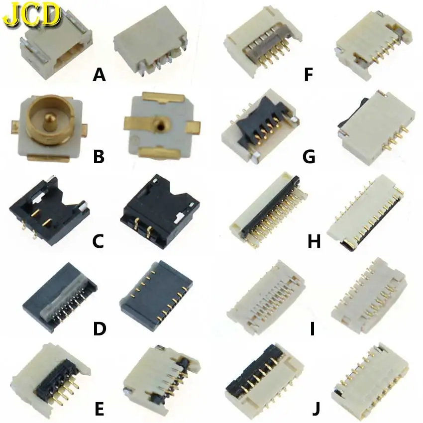 

JCD 2PCS FPC Connector For Nintend Switch NS Joy Con PCB Board Flex Cable Connector Socket Clip Spare Parts