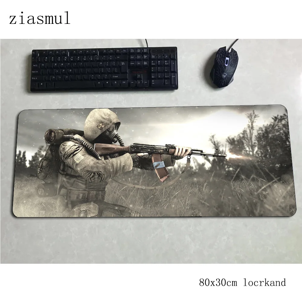 stalker padmouse 80x30cm gaming mousepad game HD print large mouse pad gamer computer desk High quality mat notbook mousemat pc |