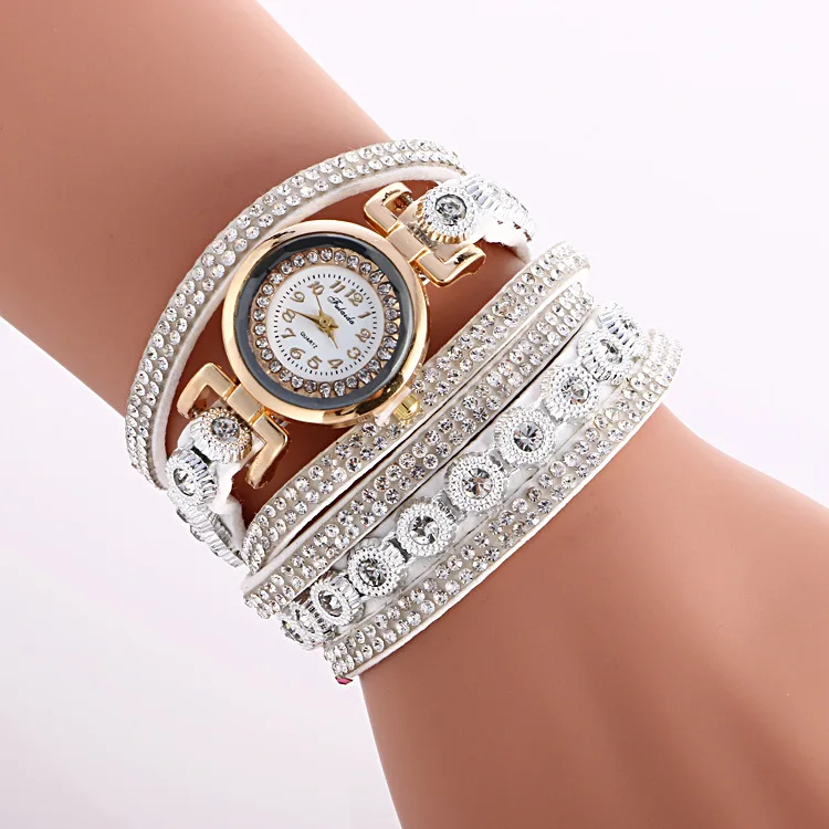 

Women WatchesDiamond Winding Bracelet Watch Ladies Watch Quartz Watch Bracelet Montre Femme Reloj Mujer Relojes Para Mujer