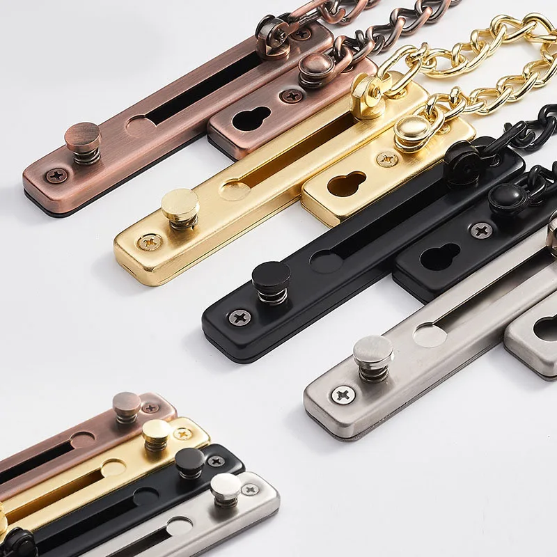 304 нержавеющая сталь Противоугонная дверная цепь замок для домашней