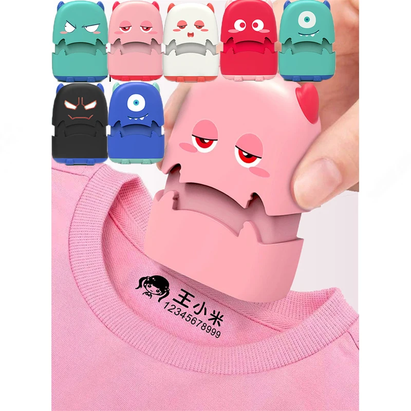 Изготовленный На Заказ ребенок Наам стемпель Diy для Kinderen печать студент Kleding