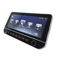 10 25 inch 2 5d screen android 9 0 universal slim car dvd video radio player with good factory price match 9 10 all frames