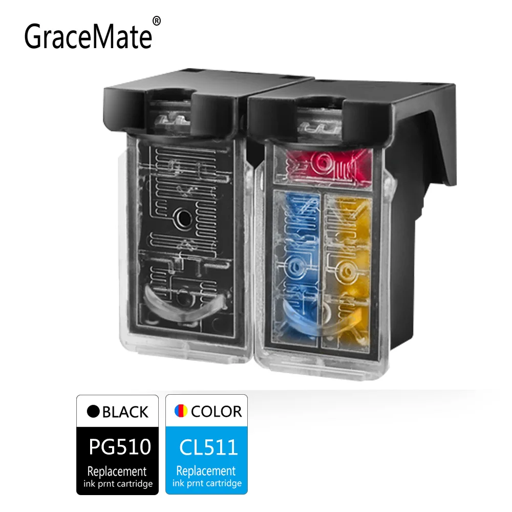 PG510 CL511 перезаправляемый картридж PG 510 CL 511 PG-510 совместимый для Canon IP2700 MP240 MP250 MP260 MP270 MP280 MP480 MP490