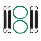 Для Yamaha Banshee YFZ350 1987-2006 Трубная пружина 4  2 выхлопное уплотнительное кольцо комплект уплотнений прокладки YFZ 350 ATV Quad